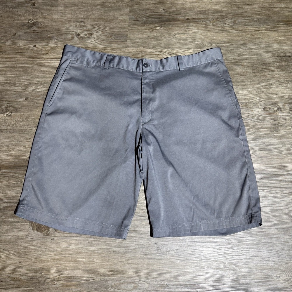 Nike Golf Tour Performance Dri-FIT Gray Shorts Men's Size 40 Flat Front